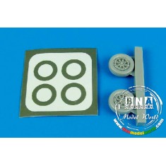 1/72 Douglas A-1H Skyraider (Navy) Wheels for Hasegawa kit