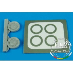 1/72 Douglas A-4 Skyhawk Wheels (Late) & Paint Masks