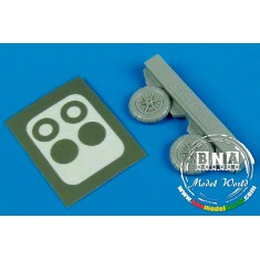 1/72 Messerschmitt Bf 109E/F Wheels