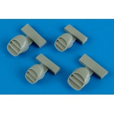 1/72 BAe Harrier FRS.1/GR.3/AV-8A Exhaust Nozzles for Hasegawa / Italeri kits 