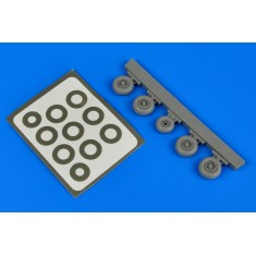 1/72 Sepecat Jaguar Wheels & Paint Masks for Airfix, Italeri & Hasegawa kits