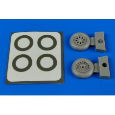 1/72 Grumman F6F Hellcat Wheels (type B) & Paint Masks