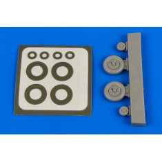 1/72 Mil Mi-2 Hoplite Wheels & Paint Masks for HobbyBoss / Sky High kits 