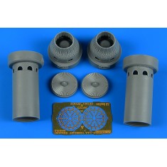 1/72 Grumman F-14A Tomcat Exhaust Nozzles (Closed Position) for Academy kits