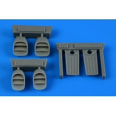 1/72 Harrier AV-8A/GR.1/Gr.3/FRS.1 Exhaust Nozzles for Fujimi kits