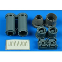 1/72 F-14D Tomcat Exhaust Nozzles (Varied) for Tamiya Kit