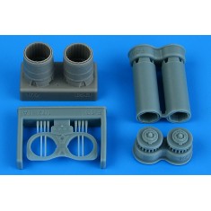 1/72 Northrop F-5B Freedom Fighter Exhaust Nozzles for Italeri/Revell/ESCI Kits