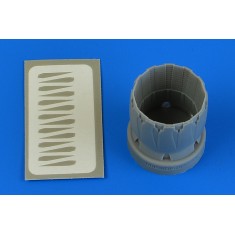 1/72 Mitsubishi F-2A/B Open Exhaust Nozzle for Hasegawa Kit