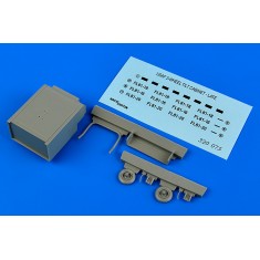 1/32 USAF 2-Wheel Tilt Cabinet (Late) in Vietnam War (Resin+Decals)