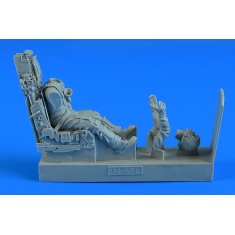 1/32 Modern British Eurofighter Typhoon Pilot w/Ejection Seat for Revel/Trumpeter kits