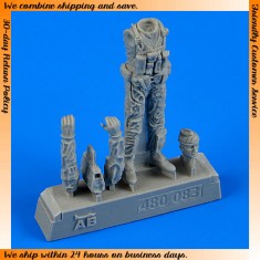 1/48 US Navy Pilot with Bag - Vietnam War 1965-1973