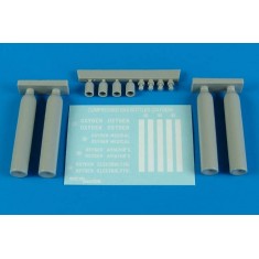 1/48 Compressed Oxygen Gas Bottles