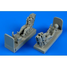1/48 USAF Cessna A-37 Dragonfly Pilot & Operator w/Ejection Seats for Trumpeter kit