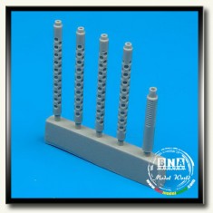 1/32 P-38J Lightning Gun Barrels for Trumpeter kit