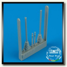 1/32 Fw 190D Gun Barrels for Hasegawa kit