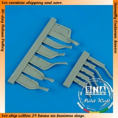 1/32 Mitsubishi A6M5 Zero Exhaust for Tamiya kit