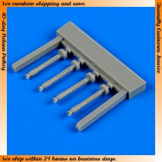 1/32 Messerschmitt Bf 109G-6 Gun Barrels for Revell kits 