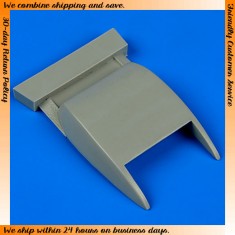1/32 Messerschmitt Bf-109G-6 Correct Oil Radiator for Revell kit