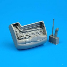 1/48 Lockheed P-38J Lightning Engine for Academy kit