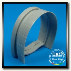 1/48 P-47D-5/6-Re Cowl Flaps-Closed Position for Tamiya kit