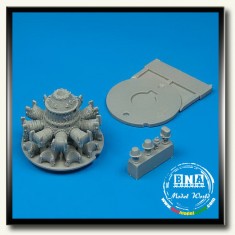 1/48 Vought F4U-7 Corsair Engine for Hasegawa kit
