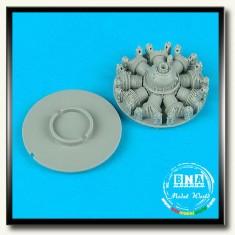 1/48 SBD-3 Dauntless Engine for Hasegawa kit