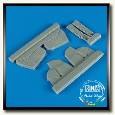 1/48 P-47D Undercarriage Covers for Hasegawa kit