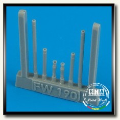 1/48 Focke-Wulf Fw 190A-8 Gun Barrels for Tamiya kit