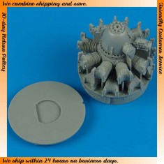 1/48 Grumman F6F-3 Hellcat Engine for Eduard kit