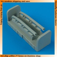 1/48 Lavochkin-Gorbunov-Gudkov LaGG-3 Series 1-4 Exhaust for ICM kit