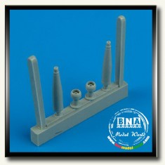 1/48 Supermarine Spitfire MK.IXE Cannon Barrels for Hasegawa kit