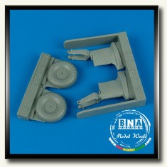 1/48 Junkers Ju 87 Stuka Uncovered Wheel II for Hasegawa kit