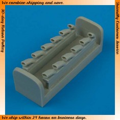 1/48 Kugisho D4Y1/D4Y2 Judy Exhaust for Fine Molds kit
