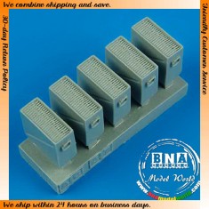 1/48 Douglas AC-47 Spooky Vietnam Gunship Ammunition/Ammo Boxes for Monogram kit