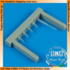 1/48 F1M2 Pete Pitot Tube & Tie Rods for Hasegawa kit
