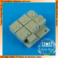 1/48 Bf-110C/D Radio Equipment for Cyber Hobby kit