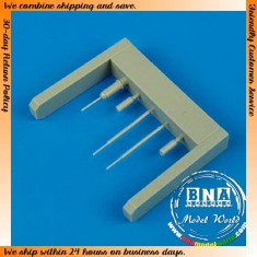 1/48 Macchi MC.200 Saetta Pitot Tubes & Antennas for Italeri kit