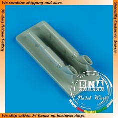 1/48 C-47 Skytrain Exhaust for Trumpeter kit