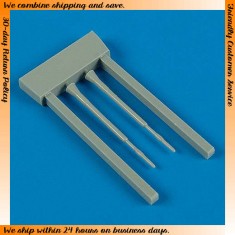 1/48 Mikoyan MiG-23M Flogger B Pitot Tube for Trumpeter kits 