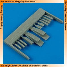 1/48 Sukhoi Su-7BKL Air Intakes for KP Models kits [Su-7BMK] 