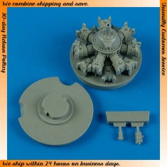 1/48 Grumman TBF/TBM Avenger Engine for Academy /Accurate Miniatures /Italeri