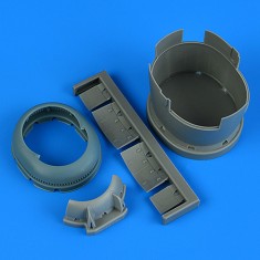 1/48 F6F-3 Hellcat Early Cowling with Closed Flaps for Hobby Boss Kit