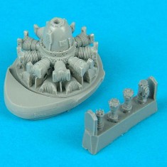 1/72 Republic P-47D Thunderbolt Engine for Academy kits 