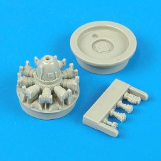 1/72 Vought F4U-1D Corsair Engine for Hasegawa kits 