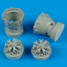1/72 North-American B-25C Mitchell Engine and Cowling for Italeri kits 