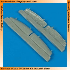 1/72 de Havilland Mosquito Undercarriage Doors for Tamiya kits 