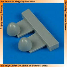 1/72 Vickers Wellington MK.IC Propeller Spinners for Trumpeter kits 