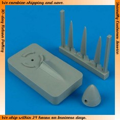 1/72 Supermarine Spitfire Mk.V Rotol Propeller with tool for Tamiya kits 