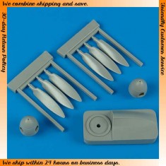 1/72 Junkers Ju 88G-6 VS 11 Wooden Propeller for Hasegawa kits 