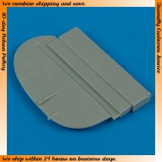 1/72 Supermarine Spitfire Mk.IX Standard Chord Rudder for Airfix kits 